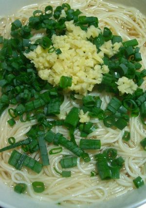 油そうめんオリジナル ほっとする味-レシピのメイン写真