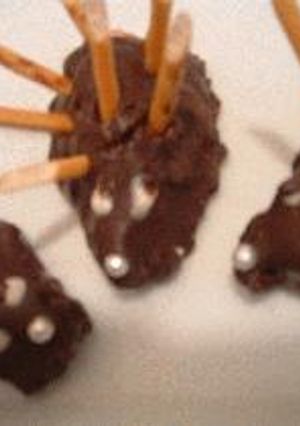 * *はりねずみチョコ* *-レシピのメイン写真