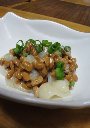 塩味で♪イカ納豆-レシピのメイン写真