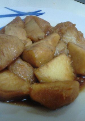 揚げてホクホク里芋の煮物-レシピのメイン写真