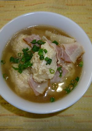 鶏団子スープ-レシピのメイン写真