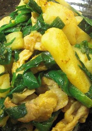 じゃがいもとにらのカレー炒め★-レシピのメイン写真