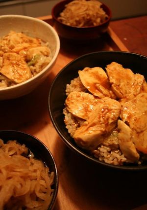 生湯葉丼-レシピのメイン写真