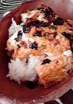 私の夜食。豆腐丼 ❤ねこまんま系❤-レシピのメイン写真