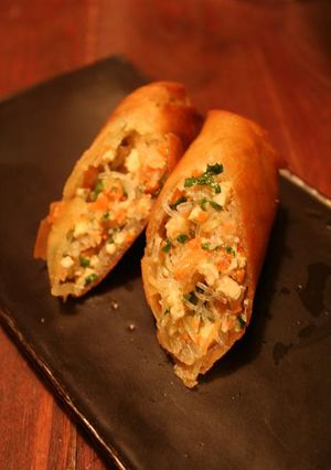 豆腐入り春巻き-レシピのメイン写真