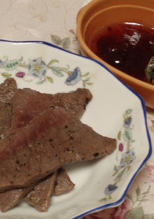 ☆牛肉のわさび醤油焼き☆-レシピのメイン写真
