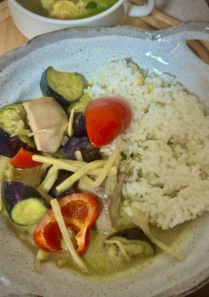 グリーンカレー-レシピのメイン写真