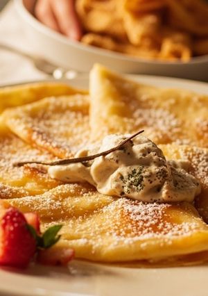 クレープ　粉砂糖かけ-レシピのメイン写真