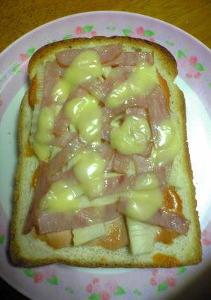 たけのこのピザ風トースト♪-レシピのメイン写真