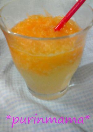 ☆簡単、甘夏つぶつぶはちみつソーダ☆-レシピのメイン写真