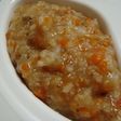 離乳食中期 ☀ 野菜重ね煮みそ粥