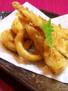 レンジで下味♡筍の天麩羅-レシピのメイン写真
