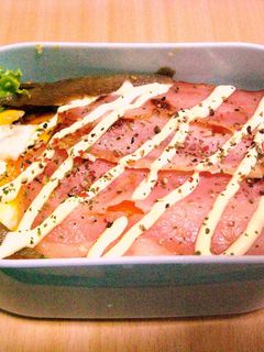 美味しい♪きんぴらベーコンエッグ丼-レシピのメイン写真