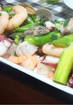 海老・タコ・アサリの中華風酒蒸し-レシピのメイン写真