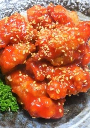 韓国の肉料理！ヤンニョムチキン　-レシピのメイン写真