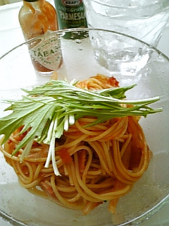 ♡ベーコンと新たまねぎのトマトパスタ♡-レシピのメイン写真