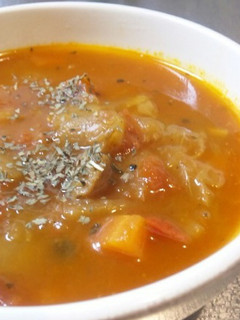 野菜たっぷりトマトスープ-レシピのメイン写真