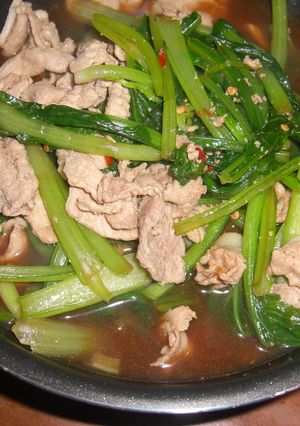 青菜と豚肉の味噌煮鍋-レシピのメイン写真
