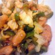 ゴロゴロ肉野菜のあっさりポン酢炒め
