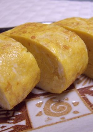 お弁当に♡醤油バターのだし巻き卵-レシピのメイン写真