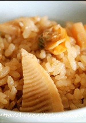 母直伝・・・アサリと筍の炊き込みご飯-レシピのメイン写真