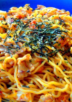 豚キムチーズ焼きそば-レシピのメイン写真