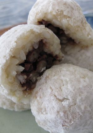 レンジで簡単♪もっちりもち米あわ団子-レシピのメイン写真