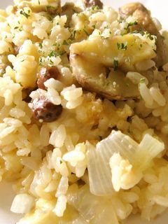 炊飯器*栗ームリゾット-レシピのメイン写真
