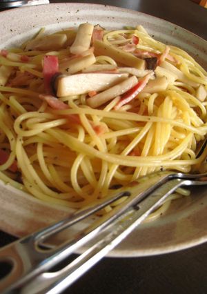 エリンギとベーコンの和風パスタ-レシピのメイン写真