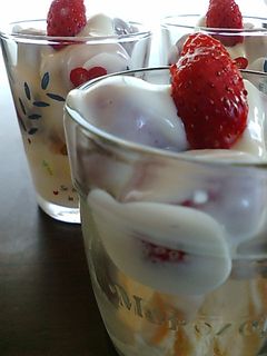 マスカルポーネといちごのデザート-レシピのメイン写真