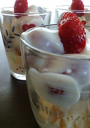 マスカルポーネといちごのデザート-レシピのメイン写真