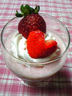 ミキサーで簡単♪いちごのババロア★-レシピのメイン写真