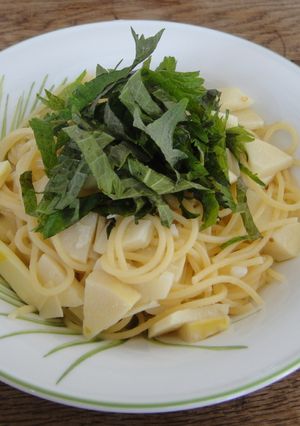 たけのこのぺペロンチーノ-レシピのメイン写真