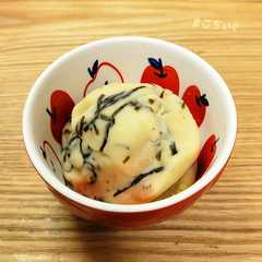 รูปของ 簡単！マッシュde塩昆布あえ