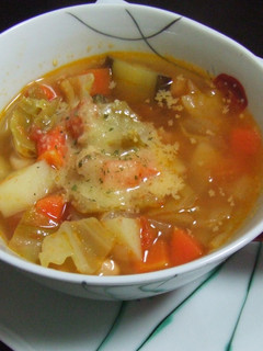 具沢山野菜スープ♪ ミネストローネ-レシピのメイン写真