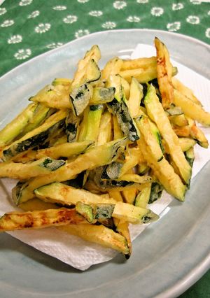 ズッキーニのサクサク揚げ♪-レシピのメイン写真