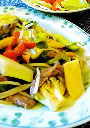 細切り牛肉とブロッコリーのオイスター炒め-レシピのメイン写真