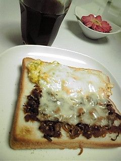 セロリの佃煮deトースト-レシピのメイン写真