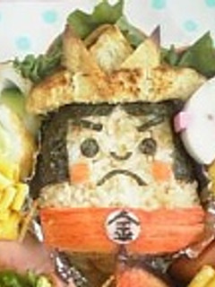 こどもの日キャラ弁★金太郎おにぎり-レシピのメイン写真