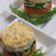 รูปของ ほんのりチーズ風味❤サーモンのタルタル