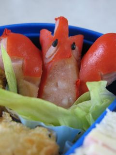 簡単!ポケモンキャラ弁☆赤ウインナーで☆-レシピのメイン写真