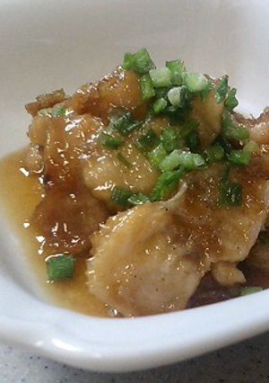 ☆余った鶏皮で・・あと一品☆-レシピのメイン写真