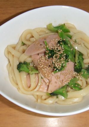 焼肉のたれで簡単うどん-レシピのメイン写真