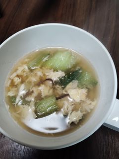 チンゲン菜とえのきの卵スープ-レシピのメイン写真