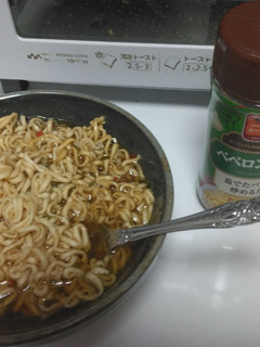 ペペロンチーノミニチキンラーメン pt2-レシピのメイン写真