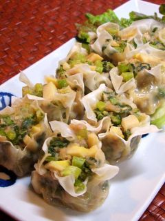 筍と青菜のシュウマイ-レシピのメイン写真