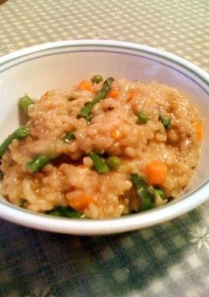春野菜の玄米リゾット-レシピのメイン写真