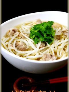簡単♪フォー・ガー(ベトナム鶏肉うどん)-レシピのメイン写真