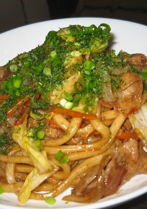 旨味たっぷり焼うどん-レシピのメイン写真