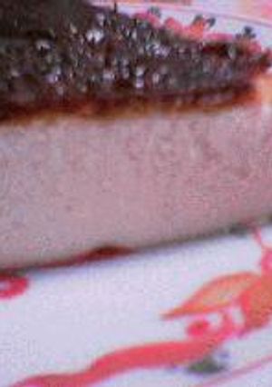『フードプロセッサーでベークドチーズケーキ』-レシピのメイン写真